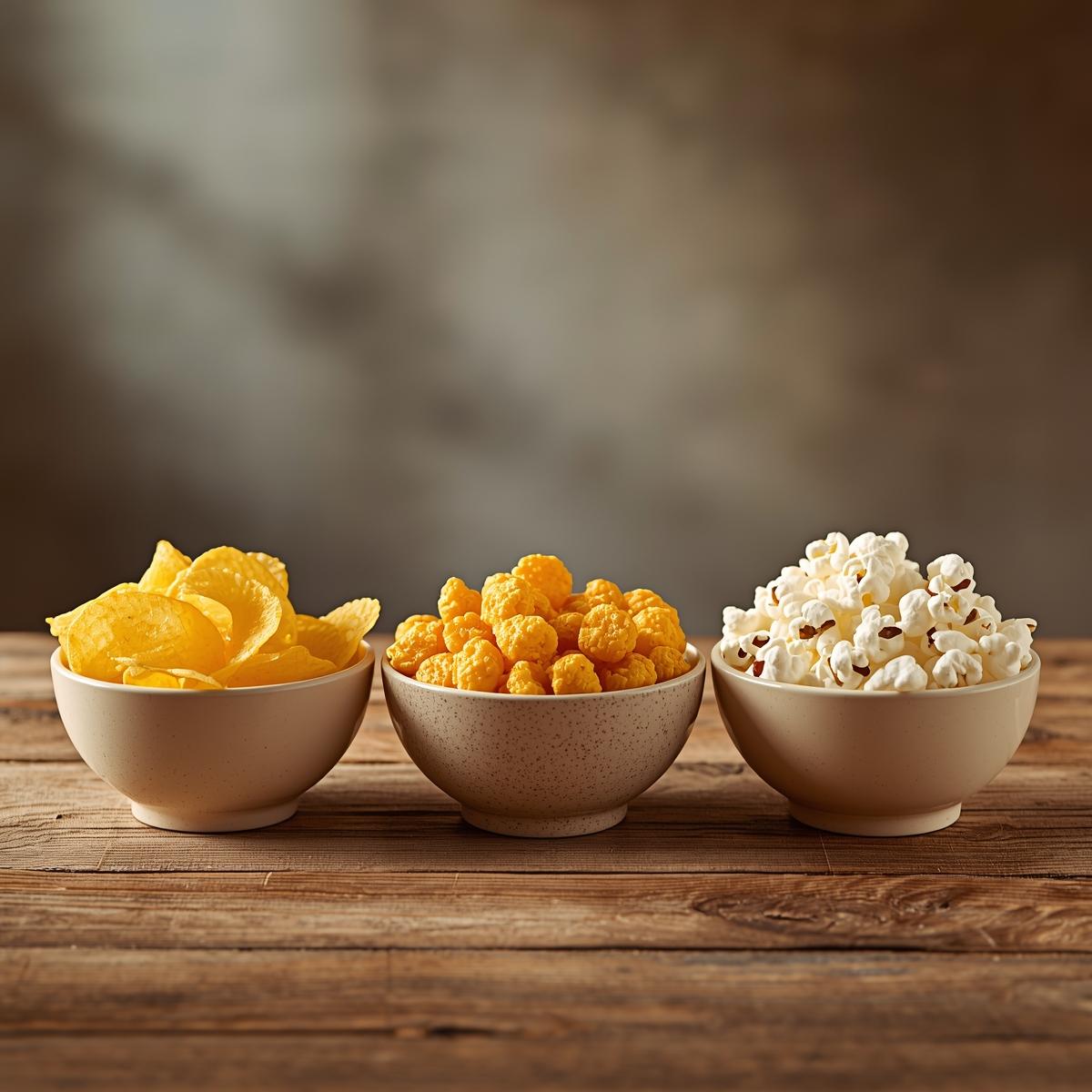 Γαριδάκια - Πατατάκια - Ποπ-Κορν