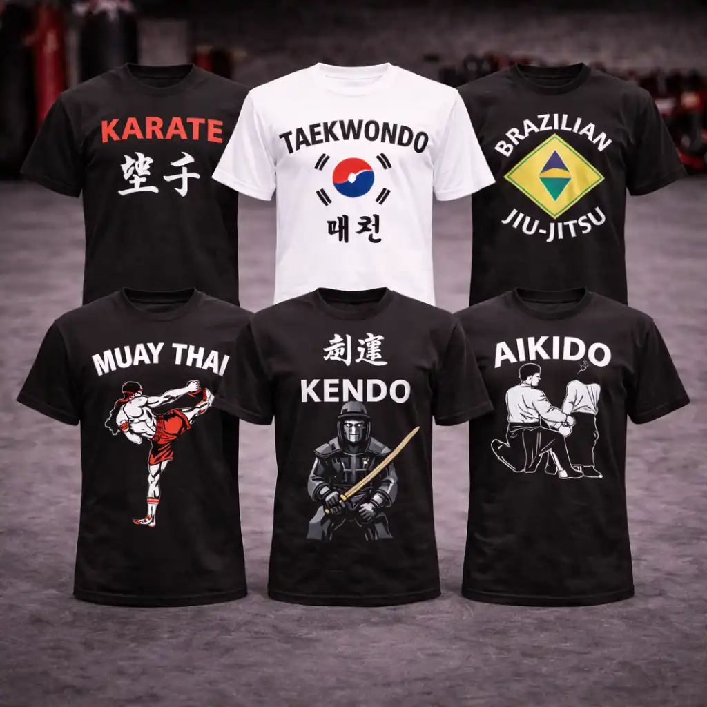 T-shirts Πολεμικών Τεχνών