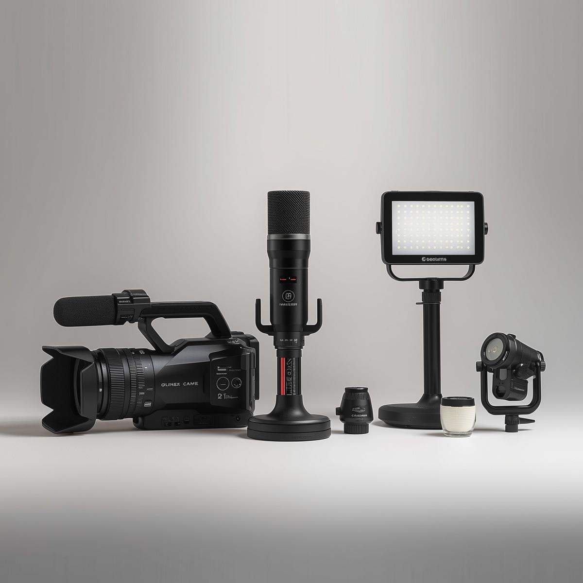 Βιντεοκάμερες, Αξεσουάρ